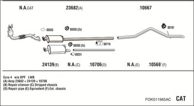 WALKER FOK011965AC