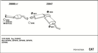 WALKER PEH16756A