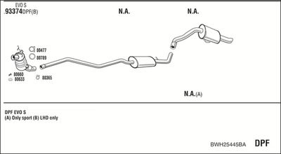 WALKER BWH25445BA