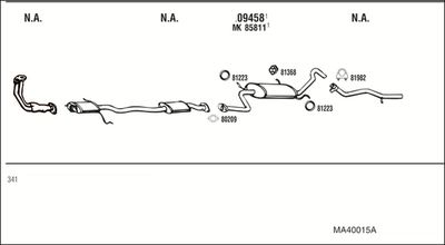 WALKER MA40015A WALKER MA40015A
