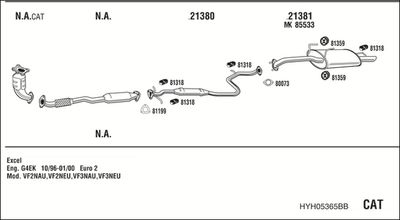 WALKER HYH05365BB