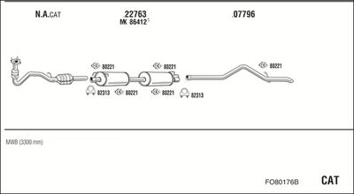 WALKER FO80176B WALKER FO80176B