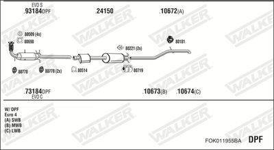 WALKER FOK011955BA