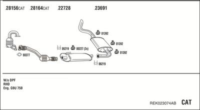 WALKER REK023074AB