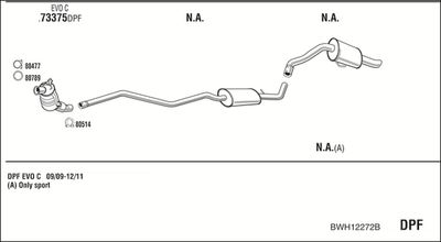 WALKER BWH12272B