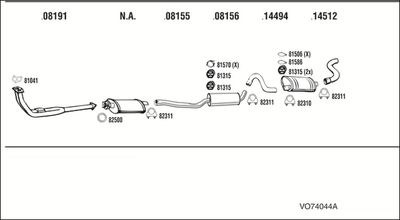 WALKER VO74044A