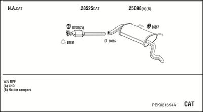 WALKER PEK021594A