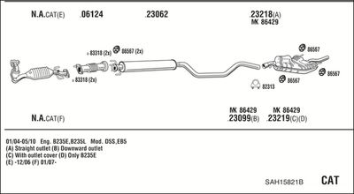 WALKER SAH15821B