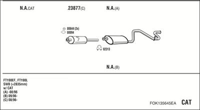 WALKER FOK135645EA