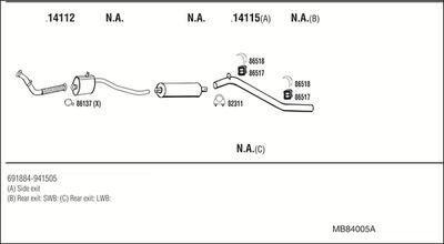 WALKER MB84005A