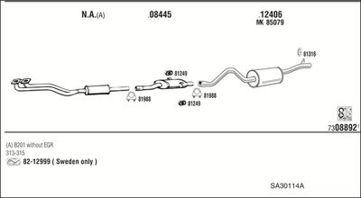WALKER SA30114A