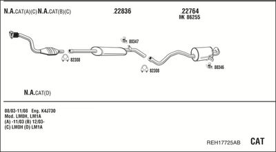 WALKER REH17725AB