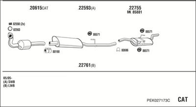 WALKER PEK027173C