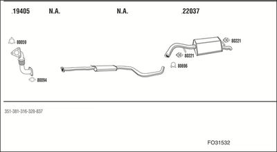 WALKER FO31532 WALKER FO31532