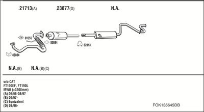WALKER FOK135645DB