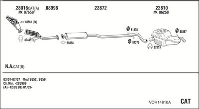 WALKER VOH14810A