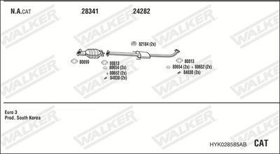 WALKER HYK028585AB