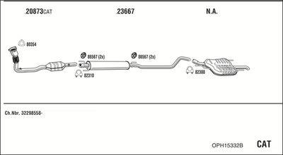 WALKER OPH15332B