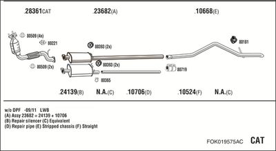 WALKER FOK019575AC