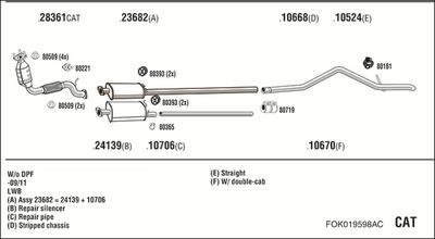 WALKER FOK019598AC