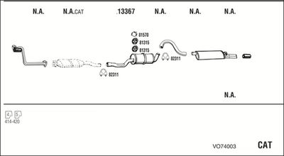 WALKER VO74003