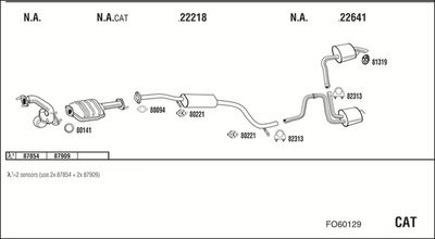 WALKER FO60129 WALKER FO60129