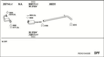 WALKER REK019400B