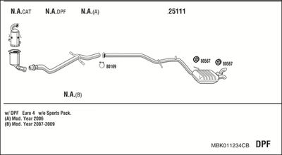 WALKER MBK011234CB