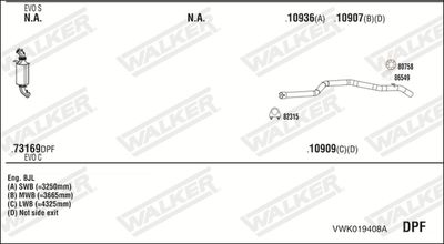 WALKER VWK019408A