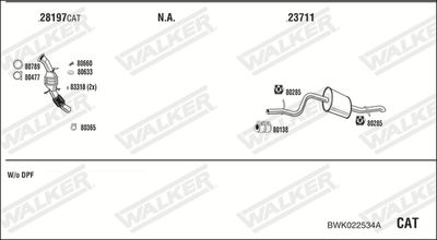 WALKER BWK022534A