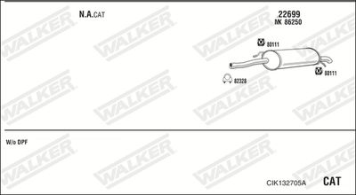 WALKER CIK132705A