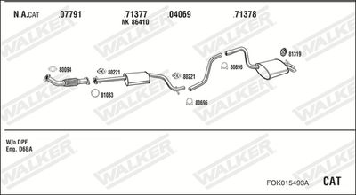WALKER FOK015493A WALKER FOK015493A