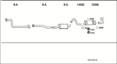 WALKER VO74012