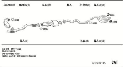 WALKER ARH31643A