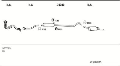 WALKER OP30092A
