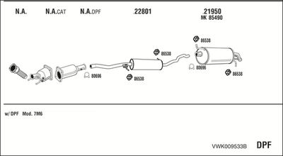 WALKER VWK009533B WALKER VWK009533B