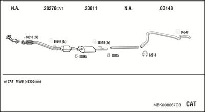 WALKER MBK008667CB