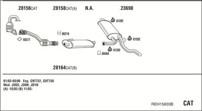 WALKER REH15603B