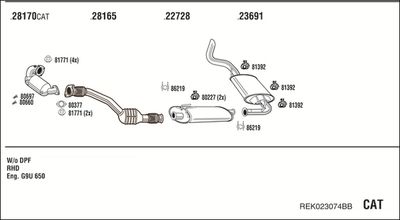 WALKER REK023074BB