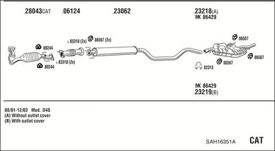 WALKER SAH16351A