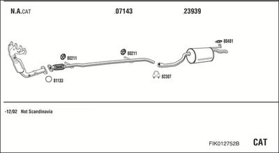 WALKER FIK012752B WALKER FIK012752B