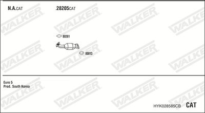 WALKER HYK028585CB
