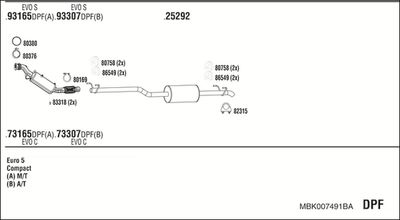 WALKER MBK007491BA