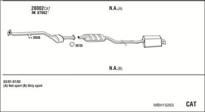 WALKER MBH15263