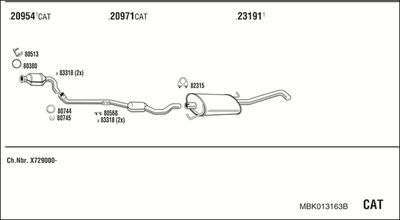 WALKER MBK013163B