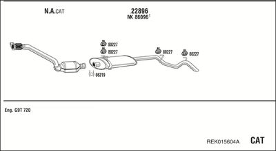 WALKER REK015604A