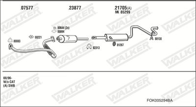 WALKER FOK005294BA WALKER FOK005294BA