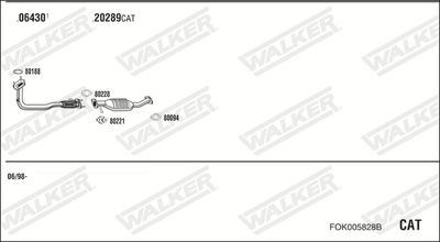 WALKER FOK005828B WALKER FOK005828B
