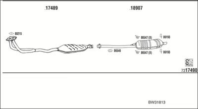 WALKER BW31813