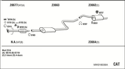 WALKER MIK018036A
